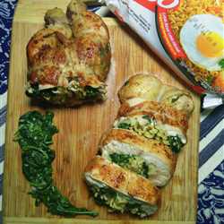 Indomie Chicken Ballotine 